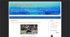 Desktop Screenshot of evenmoneysports.com